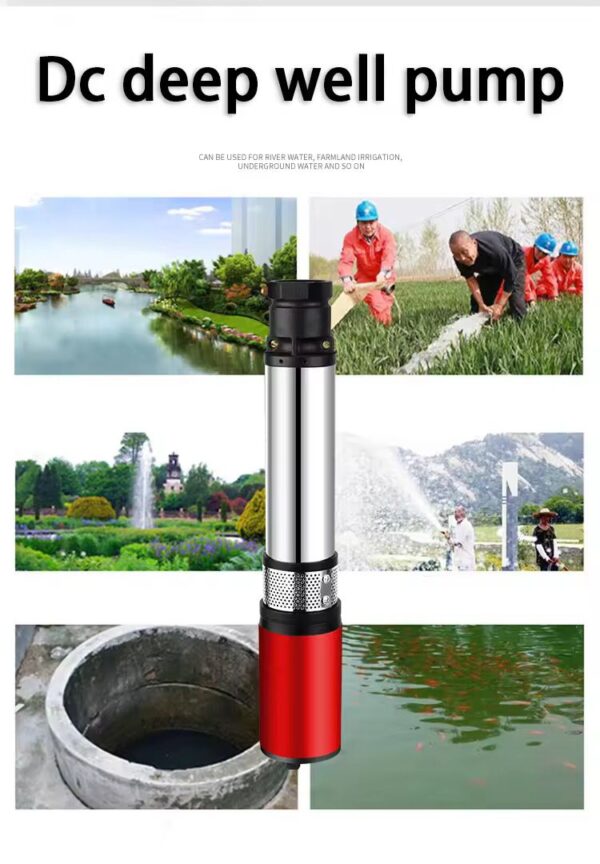 Pompe à Eau Solaire Agricole 1.5HP / 1.1KW – Haute Performance pour Irrigation – Image 2