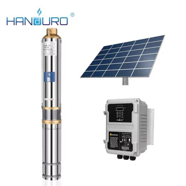 Pompe à Eau Solaire Submersible 110V – 1100W, Débit 6m³/h, Profondeur 85m – Image 5